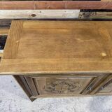 Large Art Deco sideboard in oak - Modernist Design 1950
