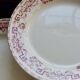 4 vintage ironstone dinner plates - Moulin des Loups - Athens model