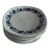 set of 10 plates from the 70s