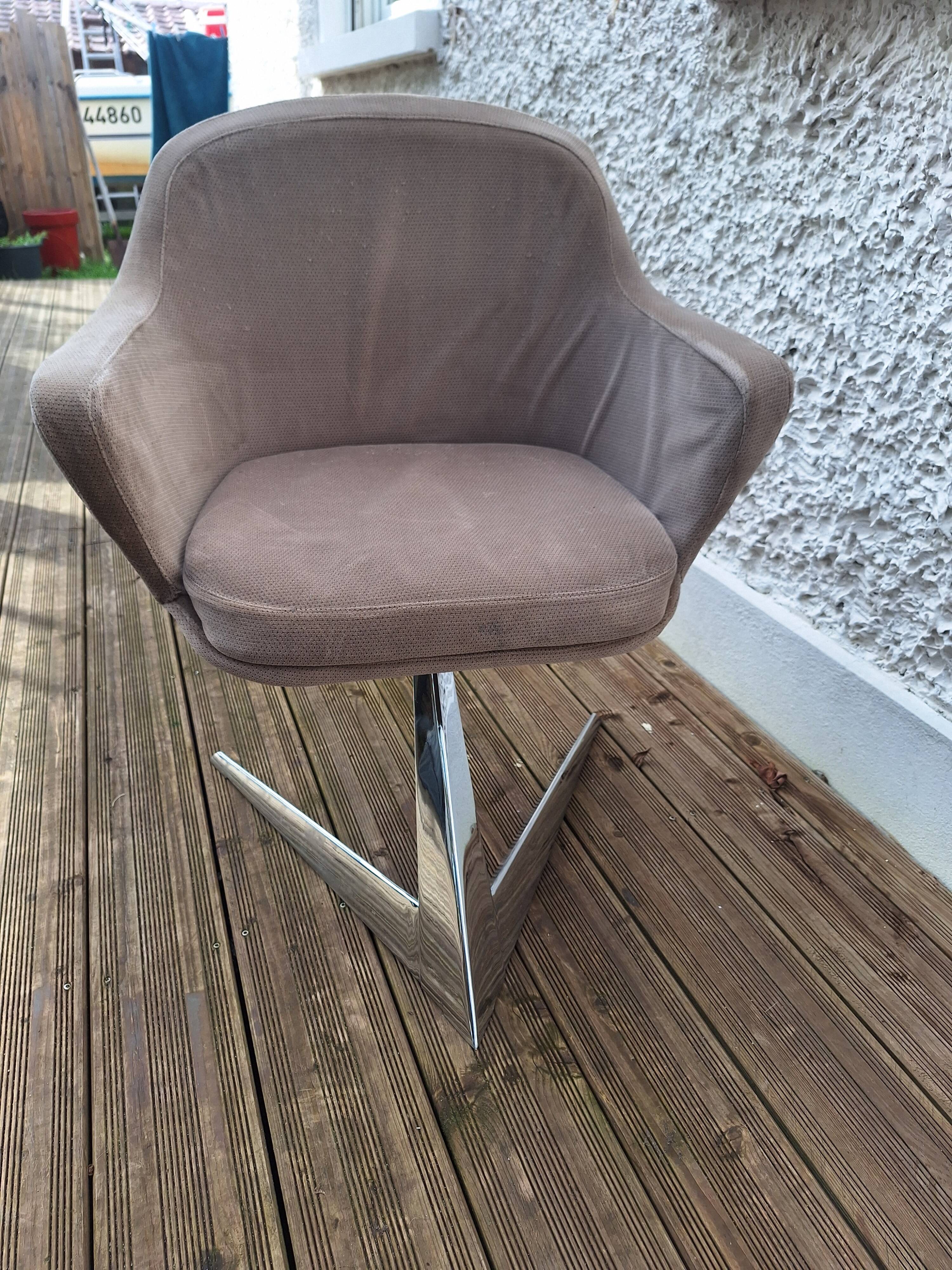 Jacques Adnet "Air France" armchair