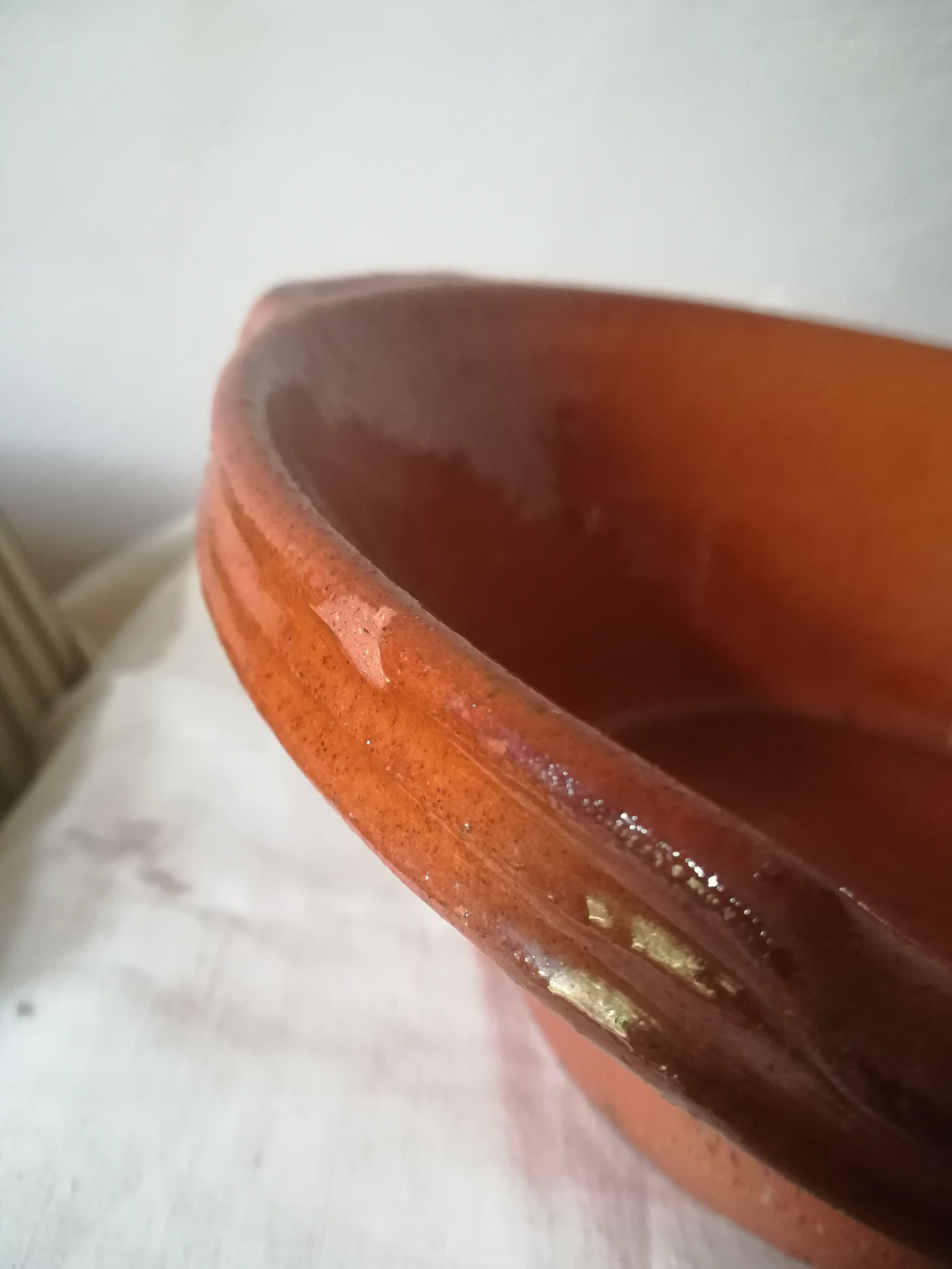 Terracotta dish