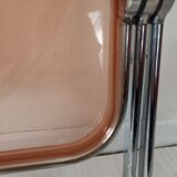 3 Plia chairs, designer Giancarlo Piretti for Anonima Castelli