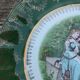 Antique ironstone plate