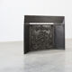 Antique Rococo style Fireback in cast iron, France ca. 1780