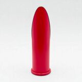 Miroir vintage fuchsia style rouge à lèvres en plastique et verre, Italie, années 1970