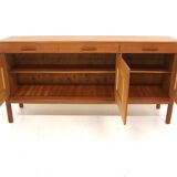 Scandinavian teak sideboard, Möbelfabrik Örnen, Rydaholm, Sweden, 1960