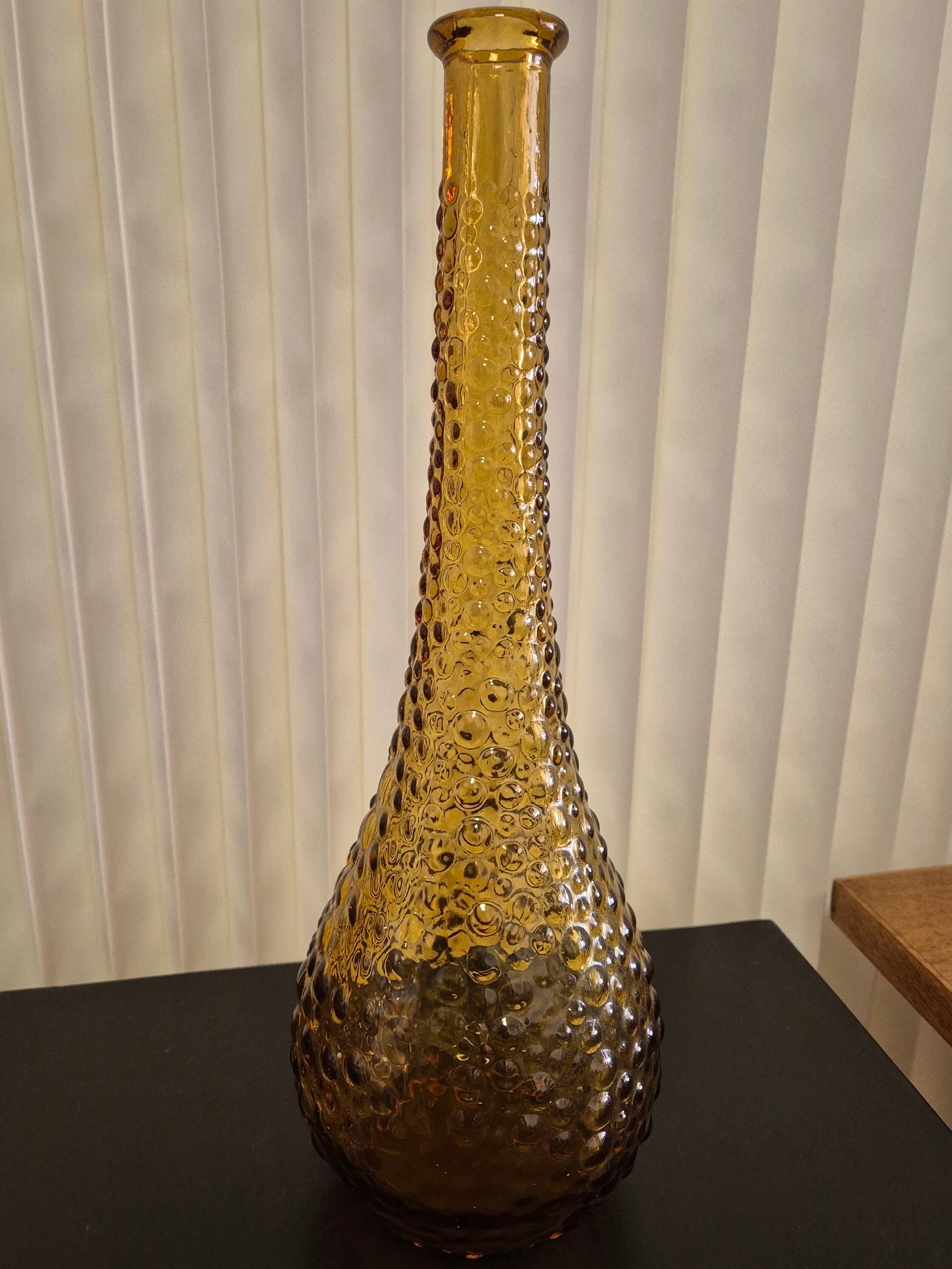 Glass carafe from Empoli, Italy