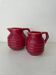 Pair of earthenware jugs