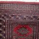Antique Uzbek Bukhara handmade rug 92 cm x 162 cm 1930s - 1C1234
