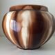 Art deco ceramic pot cover