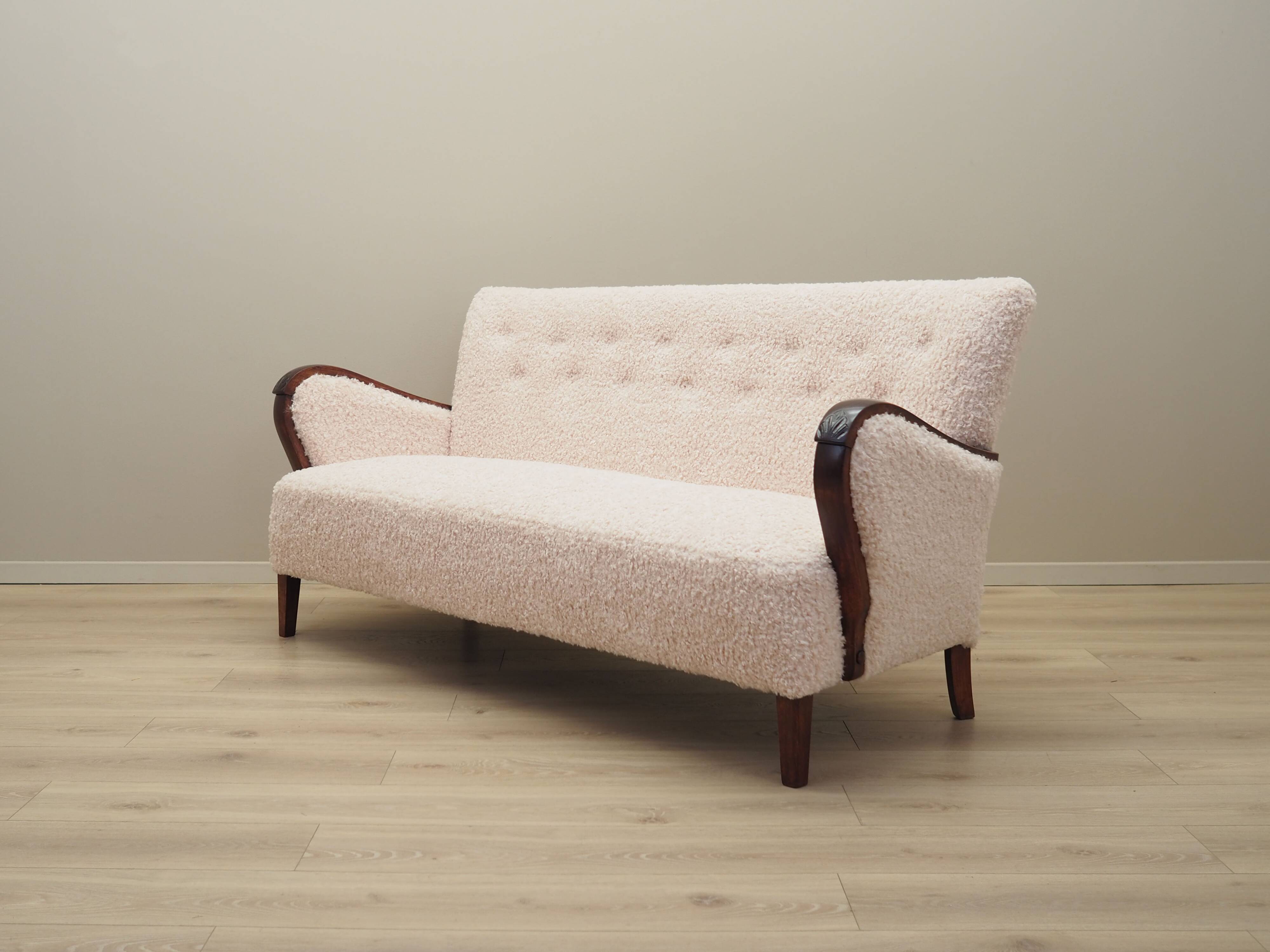Beech sofa, Danish design, 1960s, production: Denmark