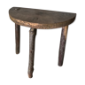 Treated wooden stool