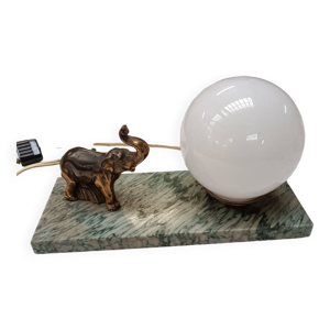 lampe art déco éléphant