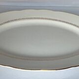 Plat ovale en faïence de gien