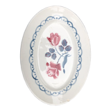 Plat ovale sarreguemines digoin