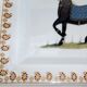 Flat cup empty pocket Jean Dange paris horse porcelain