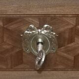 Louis XV - Louis XVI Transition style marquetry chest of drawers
