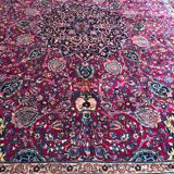 Tapis ancien persan kirman fin  325x400 cm