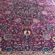 Splendid big old carpet Persian Kirman end handmade 325 X 400 CM