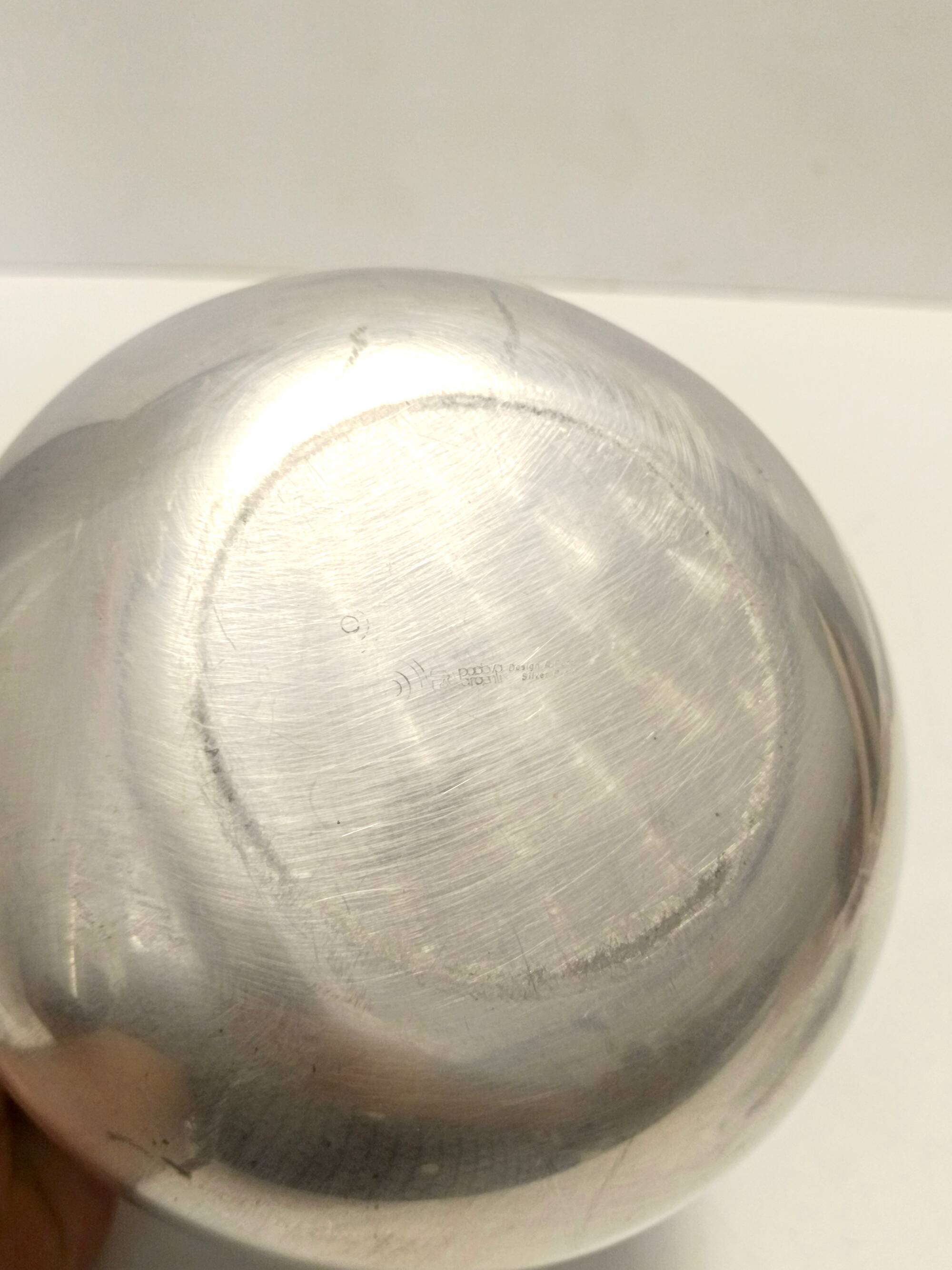 Silver Plated Ice Bucket / Wine Cooler by Ambrogio Pozzi for Padova Argenti