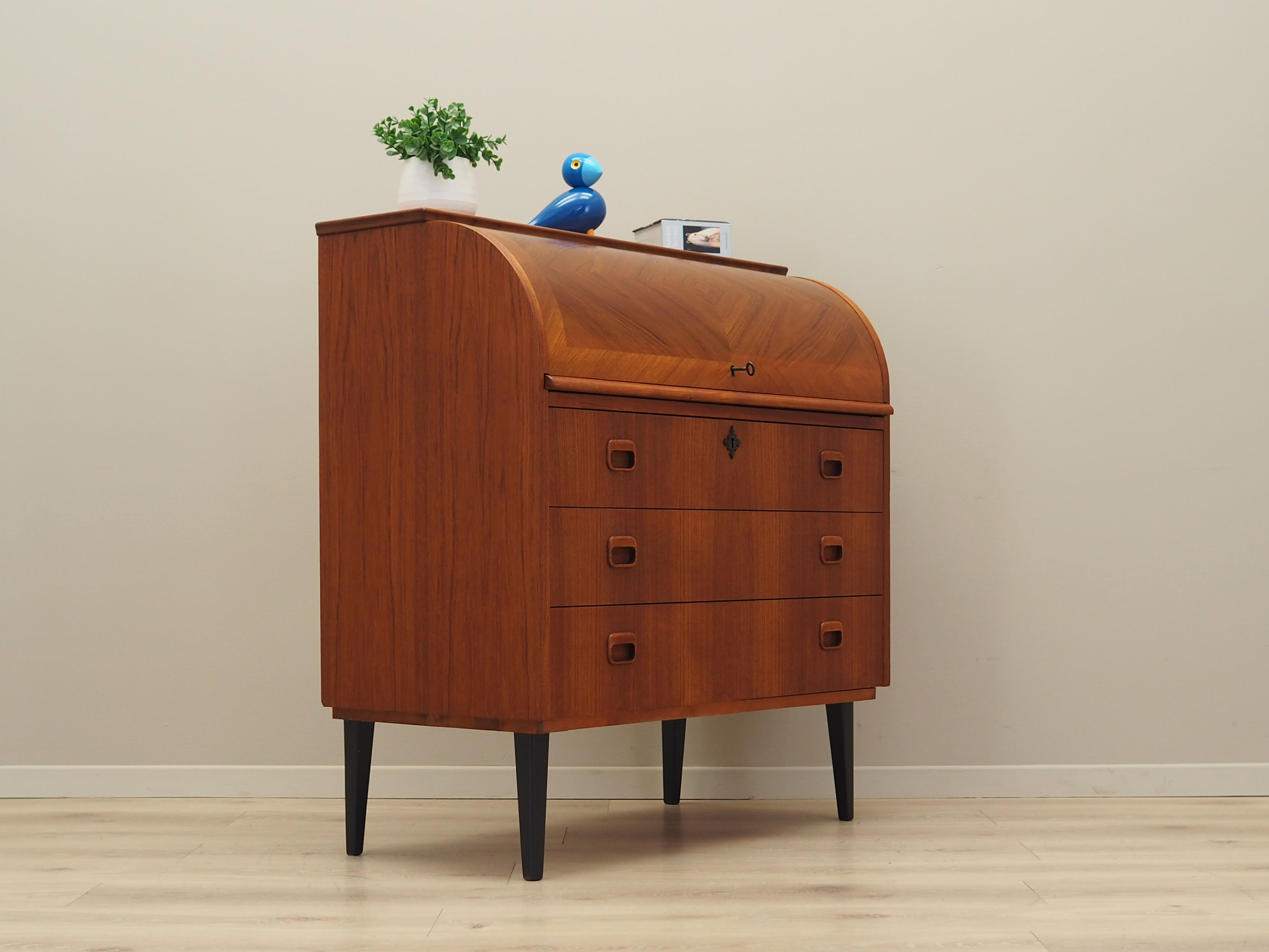 Teak secretary, Danish design, 1970s, production Denmark