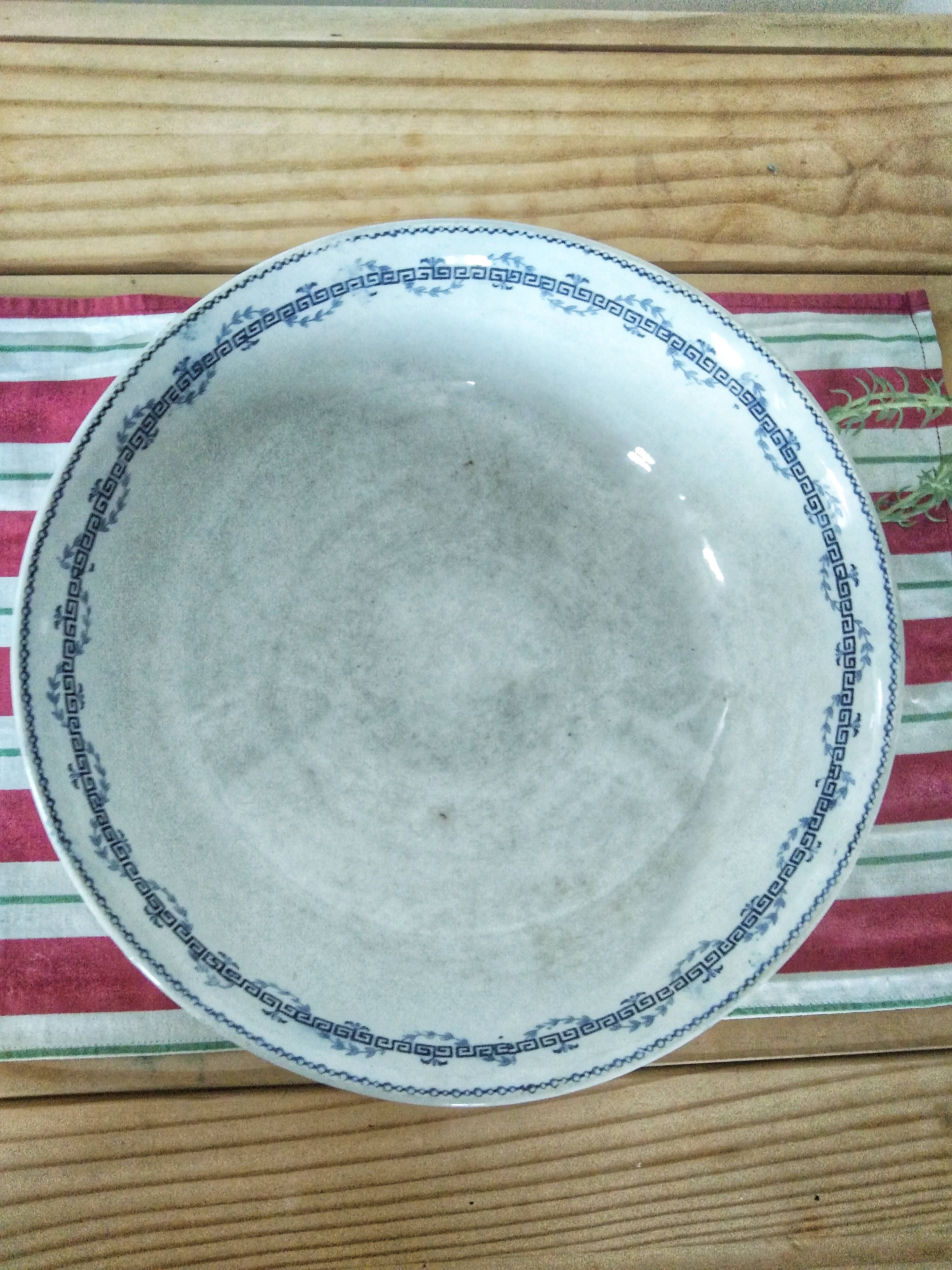 Ancient salad bowl Iron Land Austerlitz