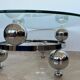 Table basse extraordinaire XL de l'ère spatiale, années 1970