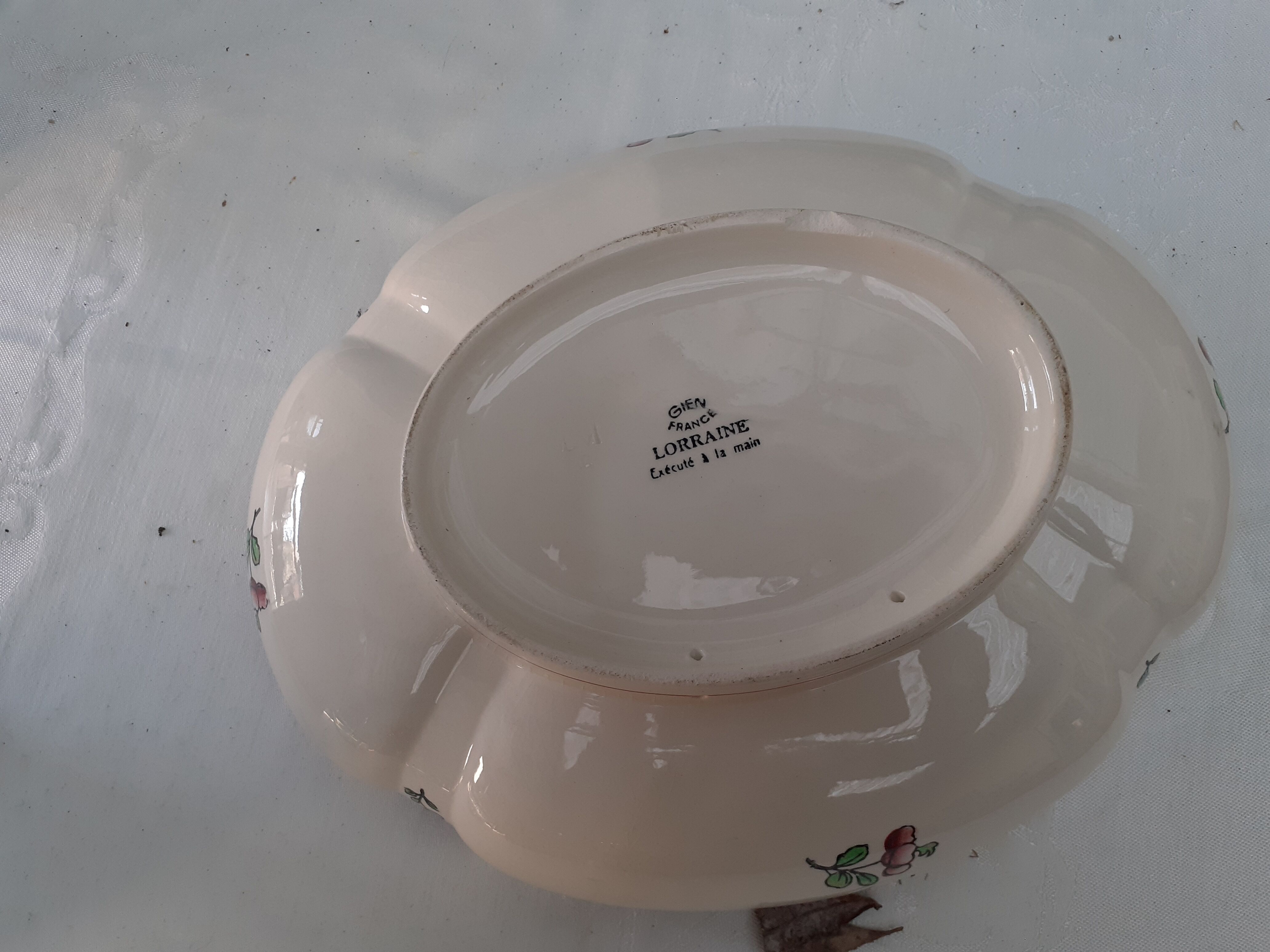 Melonen earthenware gien model Lorraine