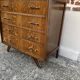 Vintage chest of drawers compass feet