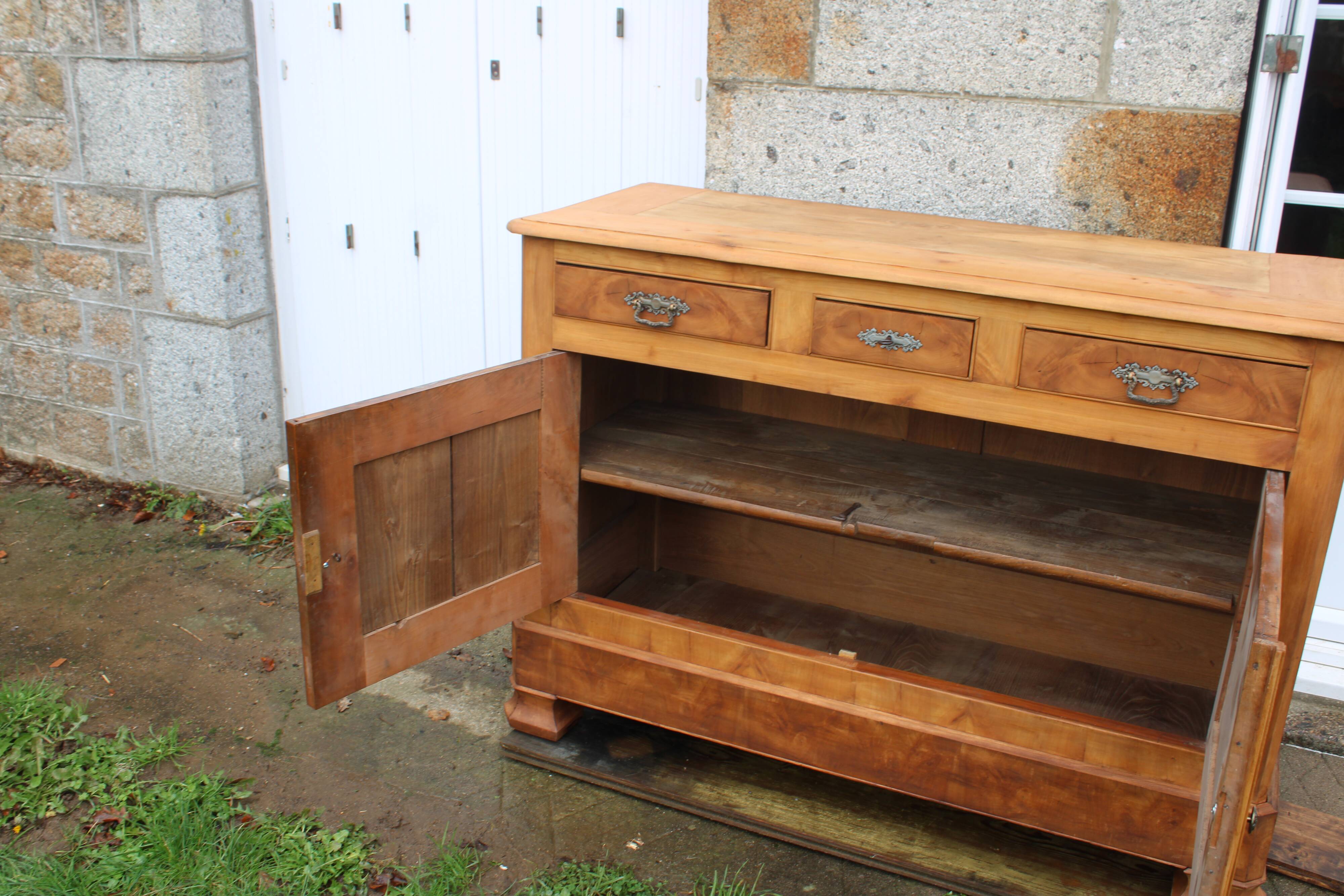 Antique wooden sideboard – Louis Philippe style