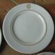 6 limoges porcelain assiettes cgt trans-atlantic general company, art deco