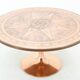 1960s Round Copper Coffee Table, Denmark