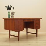 Teak desk, Danish design, 1970s, made in Denmark