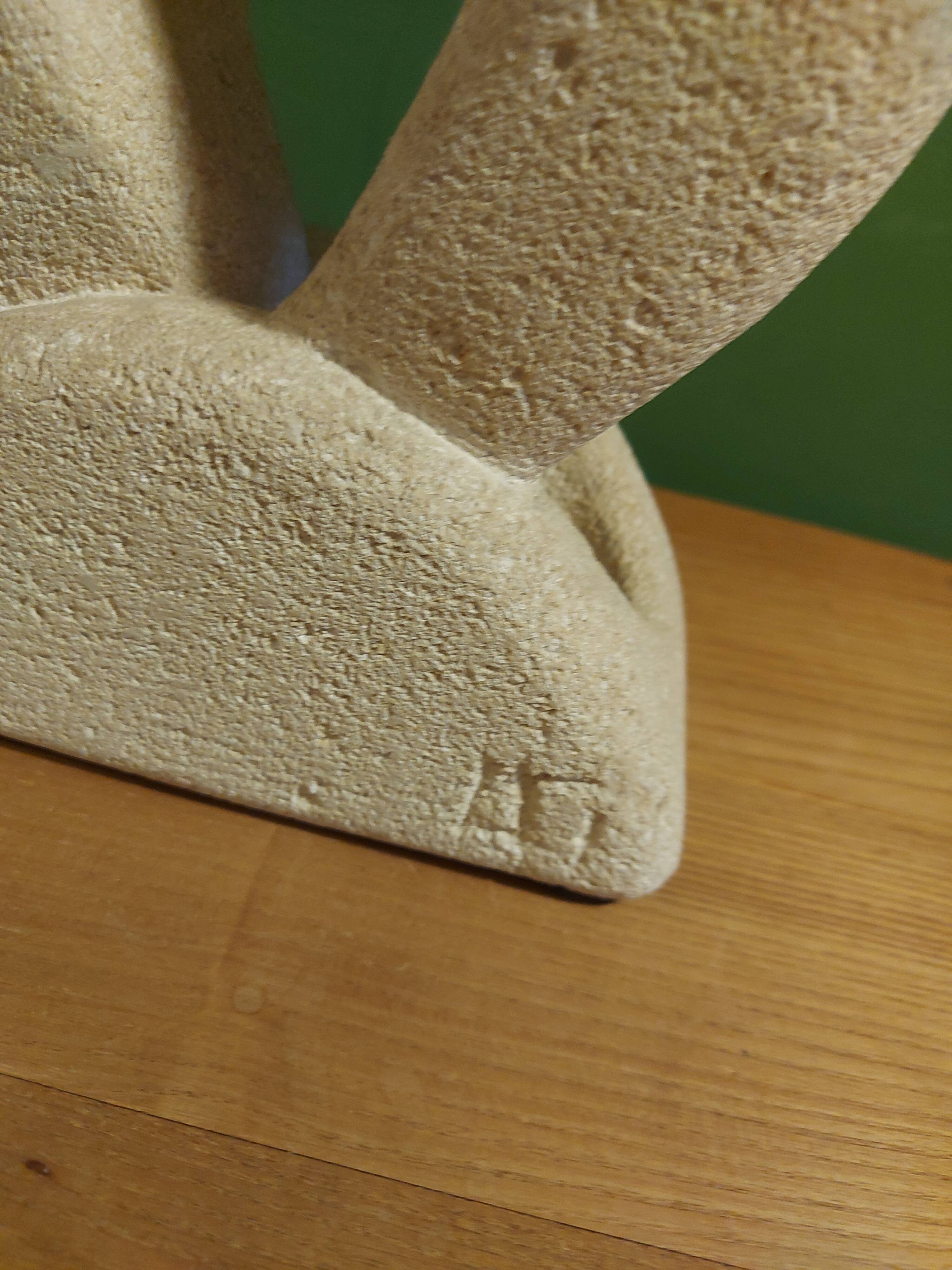 Albert tormos stone sculpture lamp (signed)