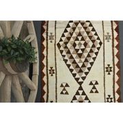 1970s Vintage Turkish Hand-Knotted Wool Cotton Beige Runner Rug 92x355