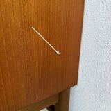 Armoire à tambour vintage en teck