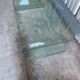 Glass coffee table