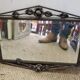 Art Nouveau beveled mirror (69X47cm)