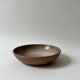 small salad bowl / deep dish in enamelled stoneware, France 1970