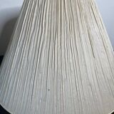 Antique pleated silk lampshade