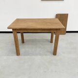 Oak farmhouse table 120cm + 200cm extensions