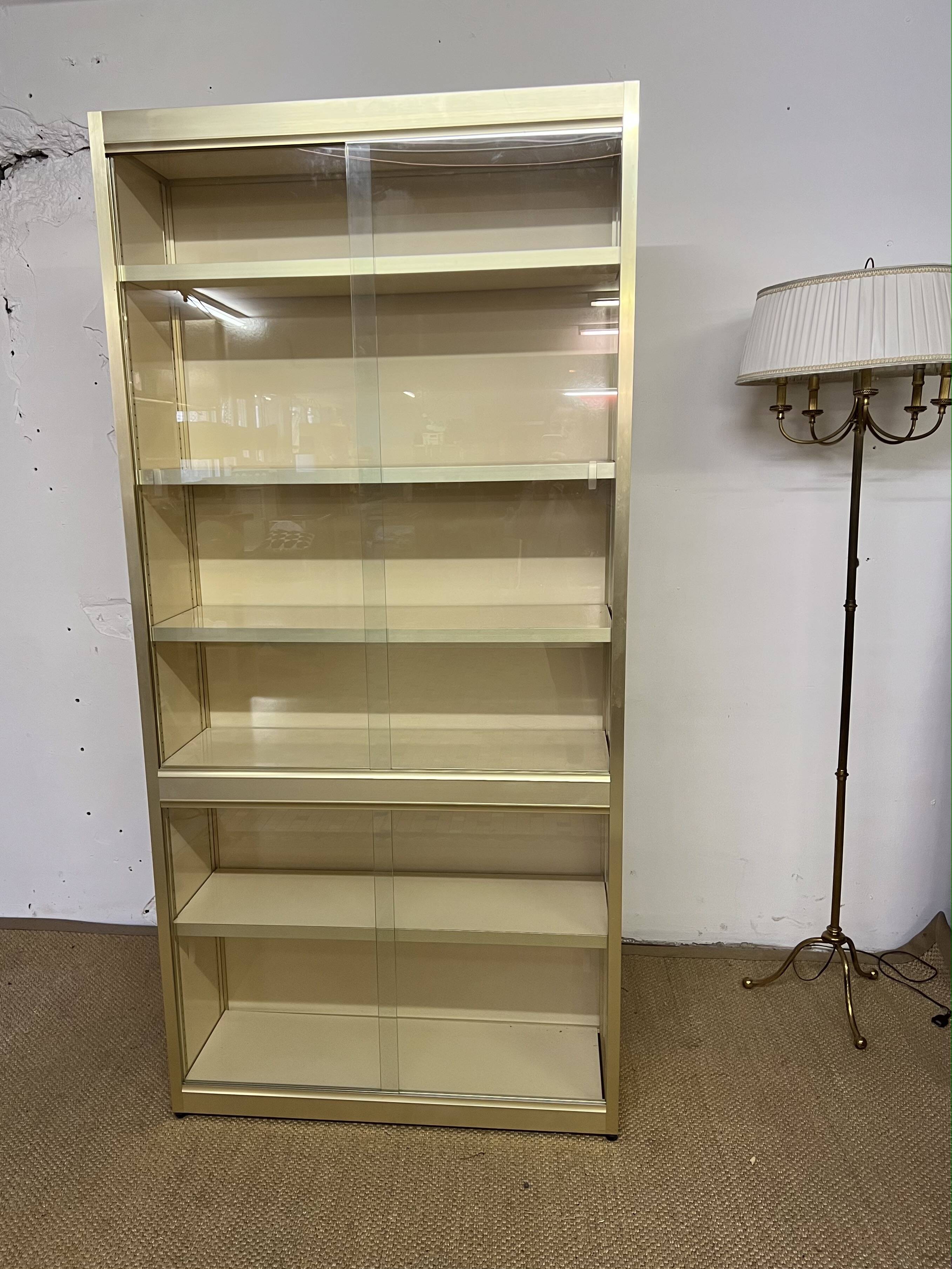 Vintage library display case