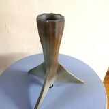 Ceramic vase tripod rocket design 60- 70 years