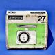 STUBE - Vintage red enameled metal kitchen scale in its original box - Force 10