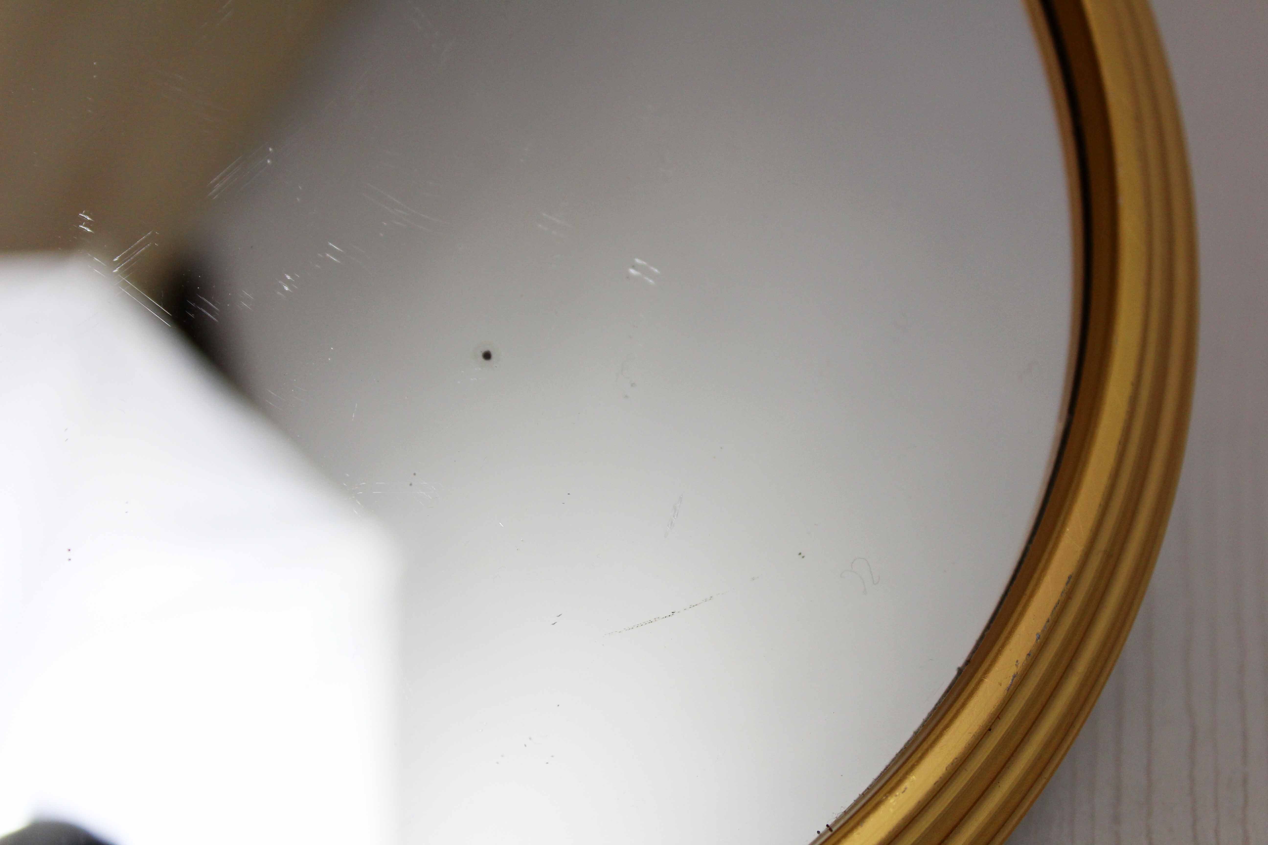 Brass mirror top 1950
