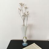Vase soliflore opaline blanche