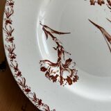 Mismatched set of 6 old flat plates