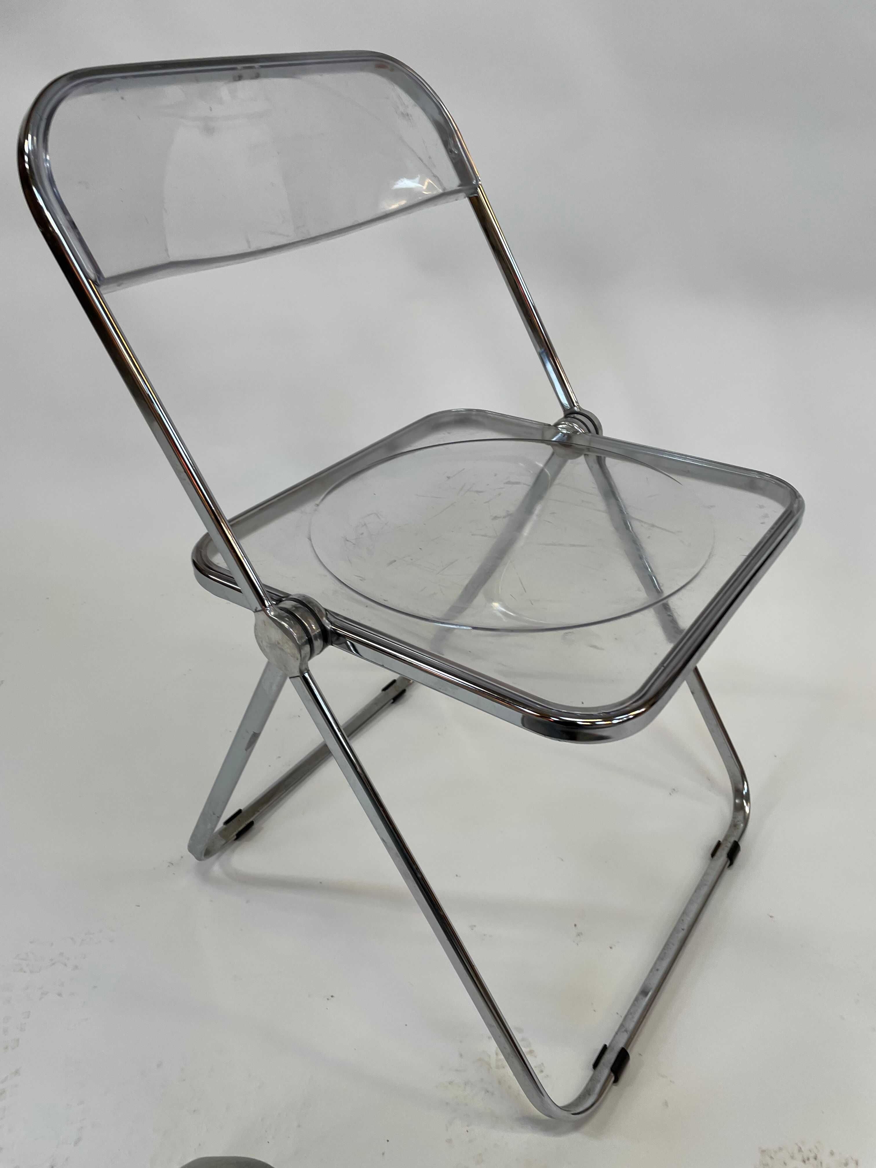 Folding chair by Giancarlo Piretti for Castelli