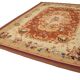 Handmade European Vintage Aubusson Kilim 273 cm x 367 cm