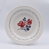 Round hollow dish décor Cannes by Digoin Sarreguemines